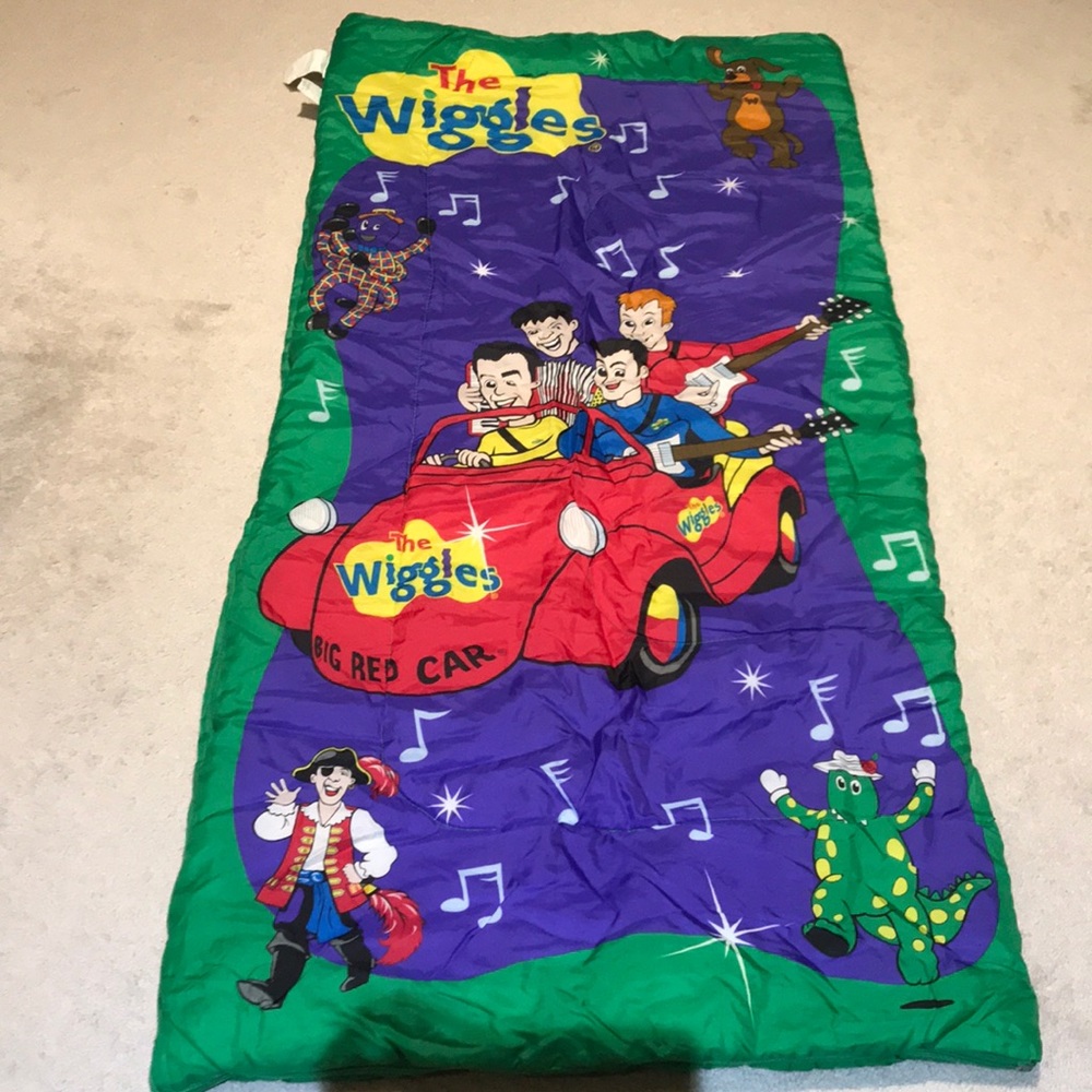 The Wiggles sleeping bag